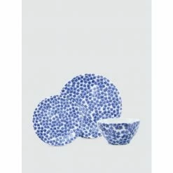 Viva By Vietri Santorini Flower 3-Piece Place Setting Dinnerware & Flatware