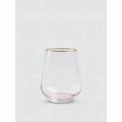 Viva By Vietri Rainbow Stemless Wine Glass Drinkware