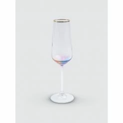 Viva By Vietri Rainbow Champagne Flute Drinkware