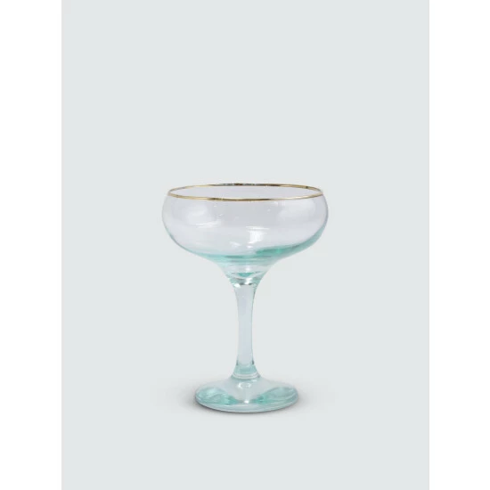 Viva By Vietri Rainbow Coupe Champagne Glass Drinkware 1 Viva By Vietri Rainbow Coupe Champagne Glass Drinkware