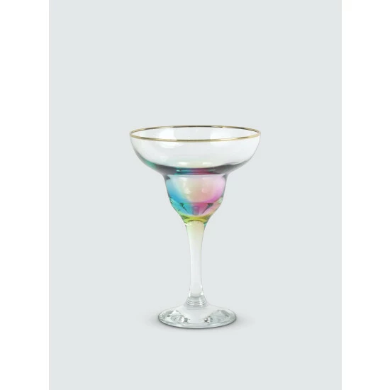 Viva By Vietri Rainbow Margarita Glass Drinkware 1 Viva By Vietri Rainbow Margarita Glass Drinkware