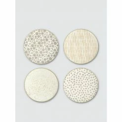 Viva By Vietri Earth Assorted Salad Plates - Set Of 4 Dinnerware & Flatware