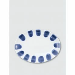 Viva By Vietri Santorini Dot Small Oval Platter Tools & Accessories