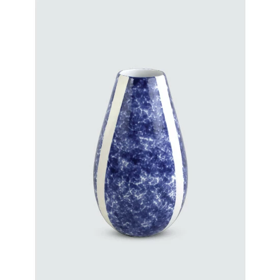 Viva By Vietri Santorini Sponged Vase Decorative Accents 1 Viva By Vietri Santorini Sponged Vase Decorative Accents