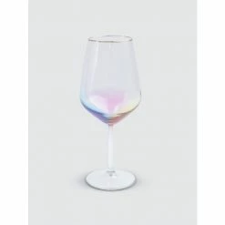 Viva By Vietri Rainbow Wine Glass Drinkware