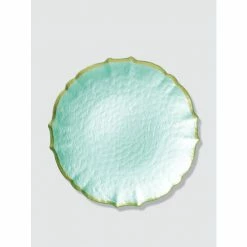 Viva By Vietri Baroque Glass Salad Plate Dinnerware & Flatware