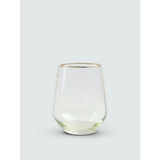 Viva By Vietri Rainbow Stemless Wine Glass Drinkware 1 Viva By Vietri Rainbow Stemless Wine Glass Drinkware
