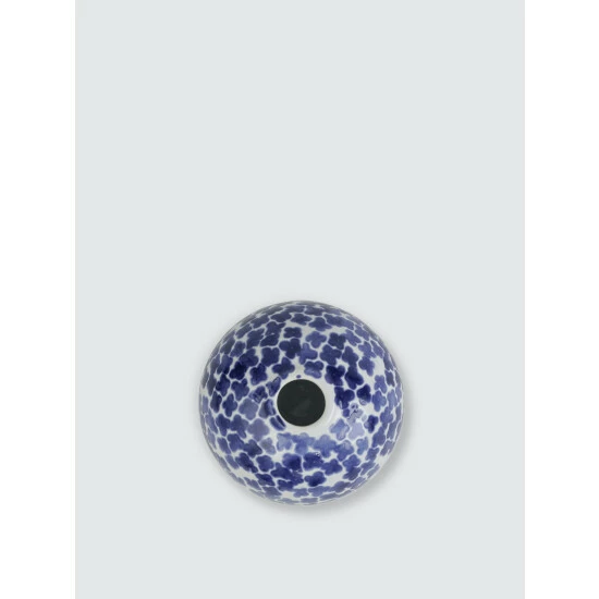 Viva By Vietri Santorini Flower Round Vase Decorative Accents 2 Viva By Vietri Santorini Flower Round Vase Decorative Accents - Image 2