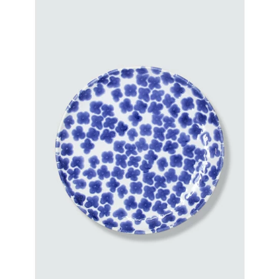 Viva By Vietri Santorini Flower Cocktail Plate Dinnerware & Flatware 1 Viva By Vietri Santorini Flower Cocktail Plate Dinnerware & Flatware
