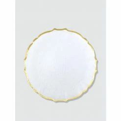 Viva By Vietri Baroque Glass Service Plate/Charger Dinnerware & Flatware