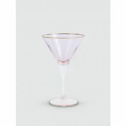 Viva By Vietri Rainbow Martini Glass Drinkware