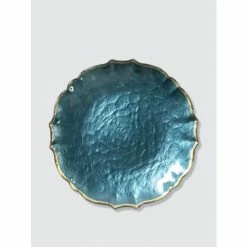 Viva By Vietri Baroque Glass Salad Plate Dinnerware & Flatware