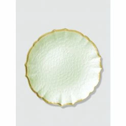 Viva By Vietri Baroque Glass Salad Plate Dinnerware & Flatware