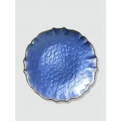 Viva By Vietri Baroque Glass Salad Plate Dinnerware & Flatware