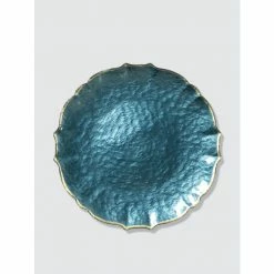 Viva By Vietri Baroque Glass Service Plate/Charger Dinnerware & Flatware
