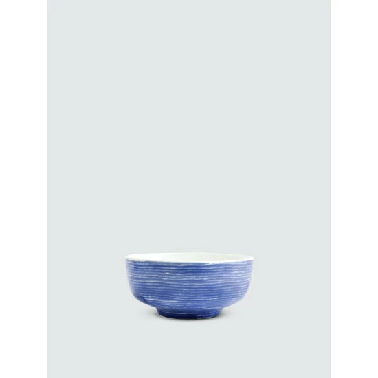 Viva By Vietri Santorini Stripe Medium Footed Serving Bowl Dinnerware & Flatware 1 Viva By Vietri Santorini Stripe Medium Footed Serving Bowl Dinnerware & Flatware