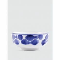 Viva By Vietri Santorini Fish Medium Footed Serving Bowl Dinnerware & Flatware
