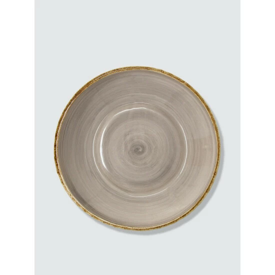 Viva By Vietri Earth Shallow Bowl Dinnerware & Flatware 2 Viva By Vietri Earth Shallow Bowl Dinnerware & Flatware - Image 2