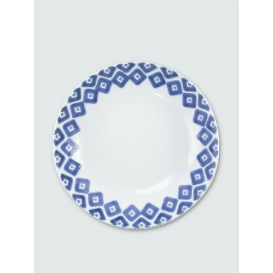 Viva By Vietri Santorini Diamond Medium Serving Bowl Dinnerware & Flatware 2 Viva By Vietri Santorini Diamond Medium Serving Bowl Dinnerware & Flatware - Image 2